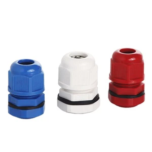 CNPNJI RoHS CE Certified IP68 PG Thread Low Voltage Cable Gland Connector Fire Proof 94V-0/V-2 Nylon Material No Screw Plug