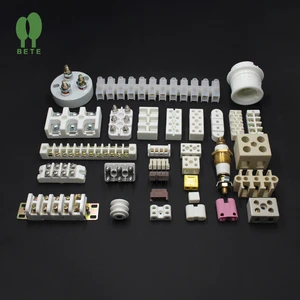 High Temperature Ceramic Terminal Connector Porcelain Terminal Block for Electronics