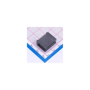 PCB Connectors HEE20LP03BK Card Edge Connector 1.27mm Pitch EDGE SLOT Board Edge Straddle Mount 20 Position P=1.27mm HEE20LP03
