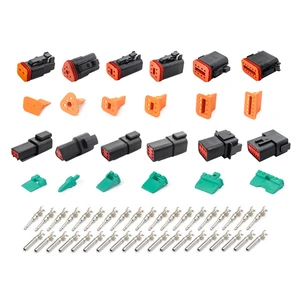 Jiefond DT Series Automotive Waterproof Connectors Male DT04-2P/3P/4P/6P/8P/12P-E004 Female DT06-2S/3S/4S/6S/8SA/12SA-E004