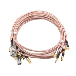Custom SSMB to SMA RG316 Coaxial Cable with Gold Plated Copper Connectors (Male to Male)