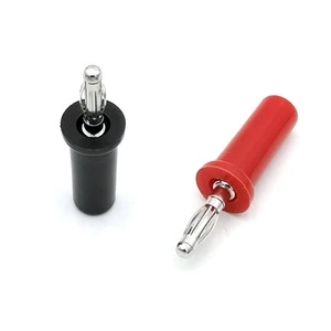 Pure Copper 4MM Banana Head High Current Terminal Copper Audio Plug test Plug Lantern Type Connector