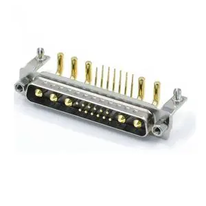 High Quality 17W5 Male Connector for PCB D-SUB 17W5 High Power 17W5 R/A DIP Type 17W5 Connector