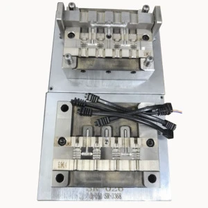 Plastic PVC Cable Square SR Tail Card Mould Maker Wire Connector Electronic Connection Wire Tail Mold Manufacturer
