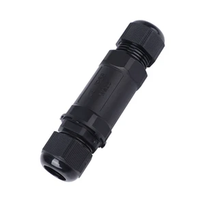 Nylon IP68 Waterproof Butt Joint Aviation Plug Socket Y Type T Type Flame Retardant Connector WM25 Mainland