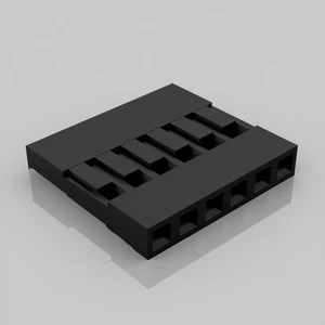 HC-TJC8-6Y-05 2.5mm 2.54mm Pitch Jst Dupont Connectors Wire To Board Connector Wire Harness Connector Plastic Housing