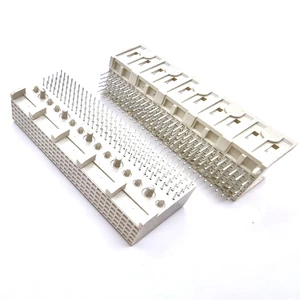 Soulin 2.0mm Spacing 5*30P 150Pin Straight Male Right Angle Female Backplane Connector for Automotive Industry Future Bus