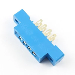 805 Series 3.96mm Pitch 2x4 Pin 8 Pin DIP PCB Card Edge Connector 805-8P Plug-in Board Type/solder Wire Type