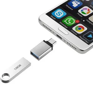 MINI Type C Converter USB 3.1 Male to USB 3.0 Female OTG Adapter Connector Metal Shell for Cellphone Notebook