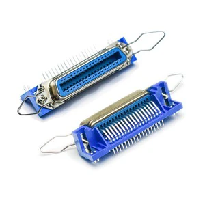 Centronics(57) 36pin Female Right Angle for PCB ,CN Female Connector