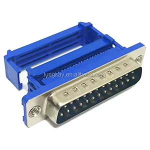 High Quality D-SUB 25Pin Male IDC Type DB 25 Pin Connector for Cable Premium Connectors