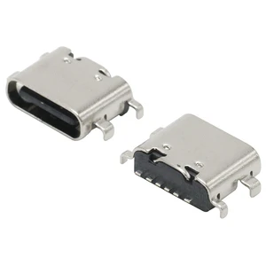 USB-20C-F-06C16 Mid Mount USB Type C 6P Offset 1.6mm Product Category USB Connector