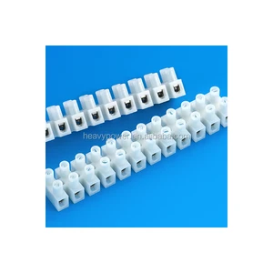 Professional Grade PA & Steel Wire Connector Terminal Blocks with 17.5A 450V Rating for Building Lighting Home Appliances Wiring