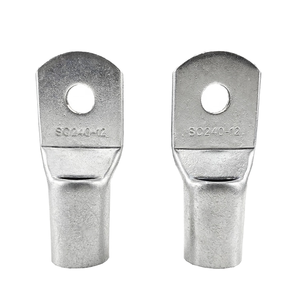 CHAER SC240-12 240mm 400MCM 380V Type Electric Power Terminals Connector Tinned Copper Terminal Lug Crimp Cable Lugs