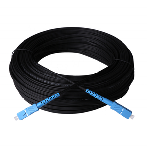G657A1 G657A2 Optic Fiber SM Pre-Terminated Drop Cable Patch Cord With SC/UPC Connectors 50M/75M/100M/150M/200M/250M/300M