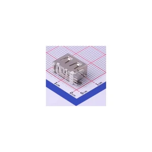 On Sale 906-761A1014D10200 Type-A USB 2.0 Standard Female Side Insertion 4P Contacts 1 Port USB Connector 906761A1014D10200