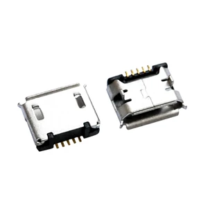 Micro USB Type B Female Connector 5-Pin Design