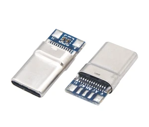 USB Type C 16-Pin Male Connector PCB High Connectivity USB Connector Product