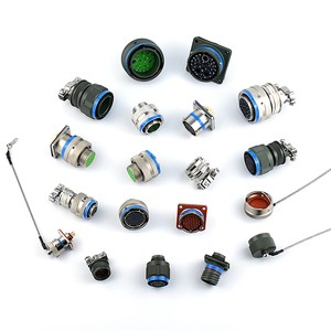 Manufacturer of D38999 J599 Straight Series TT38999 II III Push Pull Circular Aviation Connector
