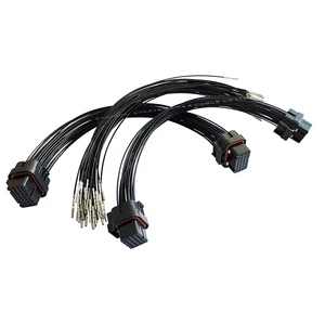 26P 3-1437290-7 3-1437290-8 34P 4-1437290-0 4-1437290-1 TEFZEL Crimping Wire ECU Universal Harness Wiring Harness For Motorsport