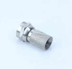 Easy Installation F Type Connector for RG6 /RG7 /RG11 / RG58 / RG59 / Pcb Mount F Plug Coaxial Connector