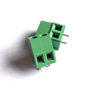 128 Rising Cage Terminal 5.0/5.08mm KF128/KF129/WJ128/WJ129 300V 16A PA66 Housing PCB Board Screw Terminal Block Connector