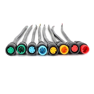 M5 M8 M12 M16 Waterproof Terminal Block M8 Wire Harness Connector 2 3 4 5pin M8 Connector