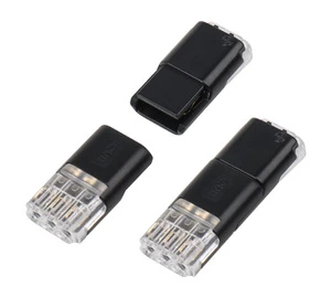 Quick Connect 2-Pin Pluggable Electrical Terminal Crimp Splice Waterproof Connector