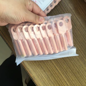 DT-10 Copper Cable Connecting Copper Cable Lugs Crimp Type Terminal