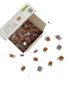 221 Series Terminal Block Wire Connector For Hazardous Areas Building Electrical Installations 12-24AWG Conductor Models