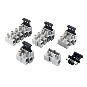 BELEKS EU Standard Automotive Fuse Holder Terminal Block Connector PA66 Material for Wire Splicing