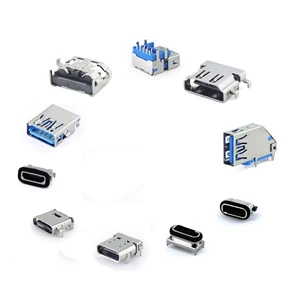 Factory High Quality Female Connector Combination Product HD MI*2 Micro USB*1 TYPE C*4 TYPE A*3 Ten Products in Total