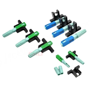 CaiLi High Quality 53MM SC APC SM Single-Mode Optical Connector FTTH Tool Cold Quick UPC Fiber Optic Fast Connector