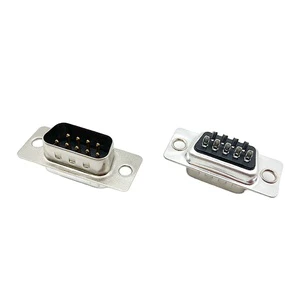 Hot Sale D-SUB 9Pin Male Connector DB 9P Plug IP40 Rated SPCC Housing Industrial Equipment Use 09672095615
