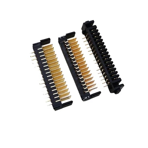 2.0mm Blade Type 16Pin High Current Battery Connector Bent Pin Straight Plug Substrate Automotive Male Female Connector
