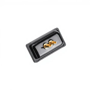 High Quality IP67 Waterproof D-Sub 9-Pin Male/Female Brass Network Connector Solder-Type DB 9p SPCC Housing Packed Plastic Bag