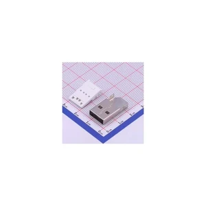 Original Electronic Components Sale AM C 1U Type-A USB 2.0 Standard Male 4P Contacts 1 Port 2pcs Set USB Connector AM--C--1U