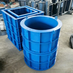Heavy Duty Steel Manhole Mold for Municipal Sewage Drainage Inspection Well Chamber, Reusable and Easy to Assemble