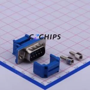 D-DML009PM-L000 D-Sub/VGA Connector Connector ( Connector Type: Standard D-Sub )( Gender: Male )( Total Number of PINs: 9P )