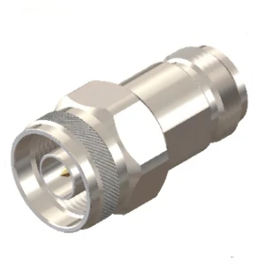 RF Coaxial Connector N Male to N Female Stainless Steel Adaptor for Microwave Devices Precision Test Grade DC-18GHz
