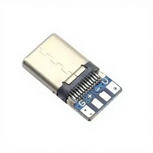 24 Pin Electronic Charging Connector Usb Type c Male Connector Designed for Smartphones