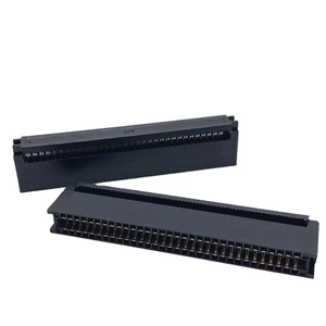 HONSHI Card Edge Connector HS-CEXXPN0BN01 Female PCB 2.54mm Pitch 2651 28AWG Copper Ribbon Cable 10-64 Pin Brass/Copper Housing