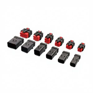 2/3/4/6/8/10 pin waterproof aluminum alloy contact car wiring harness connector male and female jinhang2-10pH