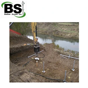 Moorings House Foundation Screw Piers