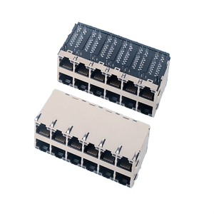 GLGNET 100 Base-T 8 Pin RJ45 Connection Tab Down 1x1 Port LAN With Green/Yellow LED Ethernet Connectors $0.65~0.65/Piece