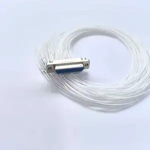 J30J Series Rectangular Connector Dsub Subminiature 51P Male Female Crimp Wire Harness 30cm J30J-51ZKP J30J-51TJL
