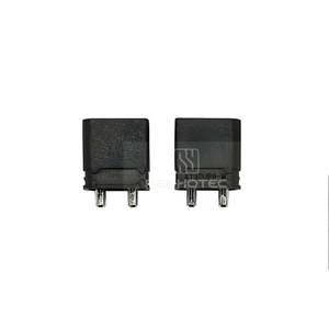 Vertical Board-Mounted Power XT 2-Pin Brass Contact Nickel Plated Male/Female Connector 600V DC 15A for RC Aircraft/FPV Drones