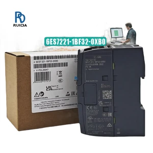 Warehouse Stock Original Brand Figure Input Module 6ES7221-1BF32-0XB0 S7-1200 PLC 16 I/O IP20 Backplane Connector Germany