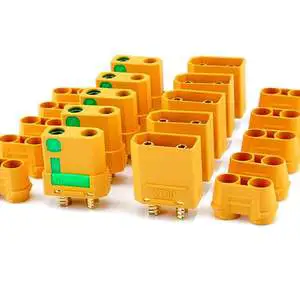 XT90H High-Current Lithium Battery Electrical Connector Gold-Plated Model Aircraft Plug Banana and Tip Connectors