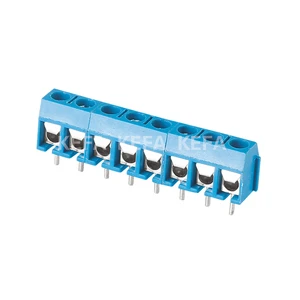 KF301 300V 16A 22-14 AWG Nickel-Plated Copper Screw Connection 2-24P CE Terminal Block